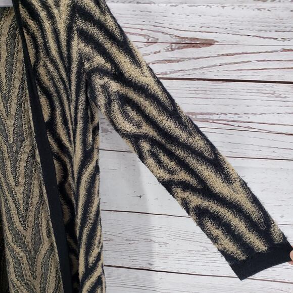 Chico's Women's Knit Wool Mohair Blend Open Front Cardigan Size 0 - Picture 6 of 12